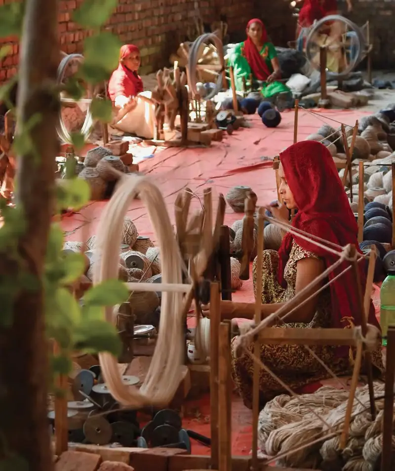 how rugs are made
