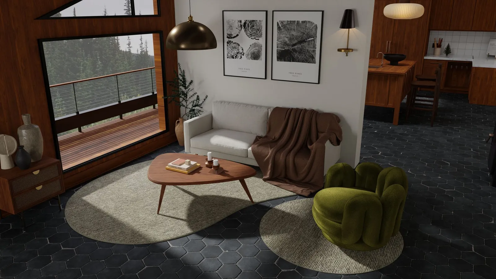 custom made indoor rugs no corners