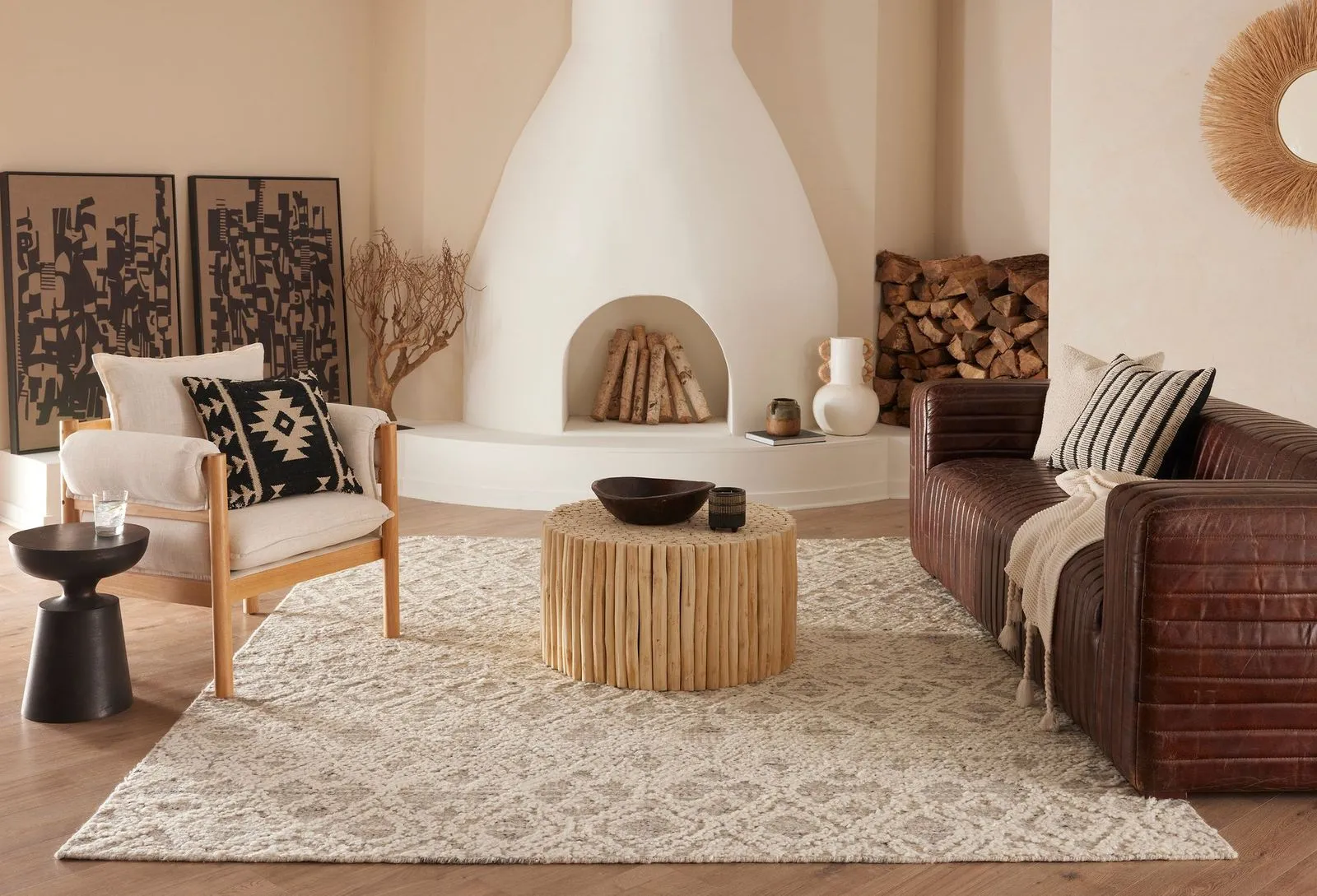 custom rug from luxe by Kaleen