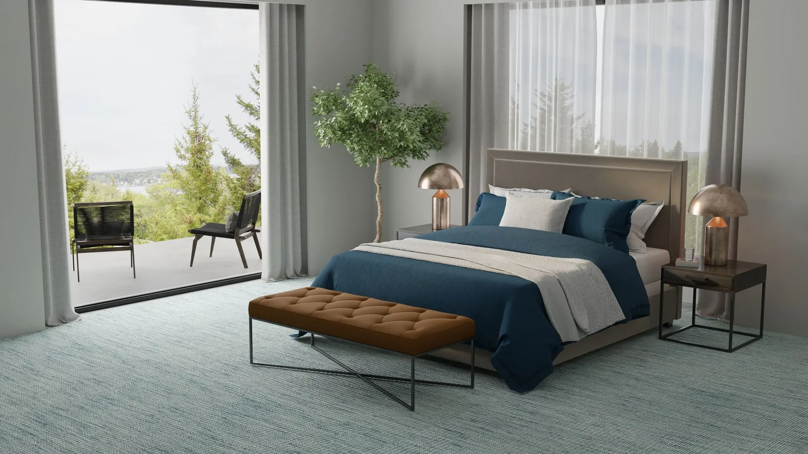 bedroom carpet by kaleen