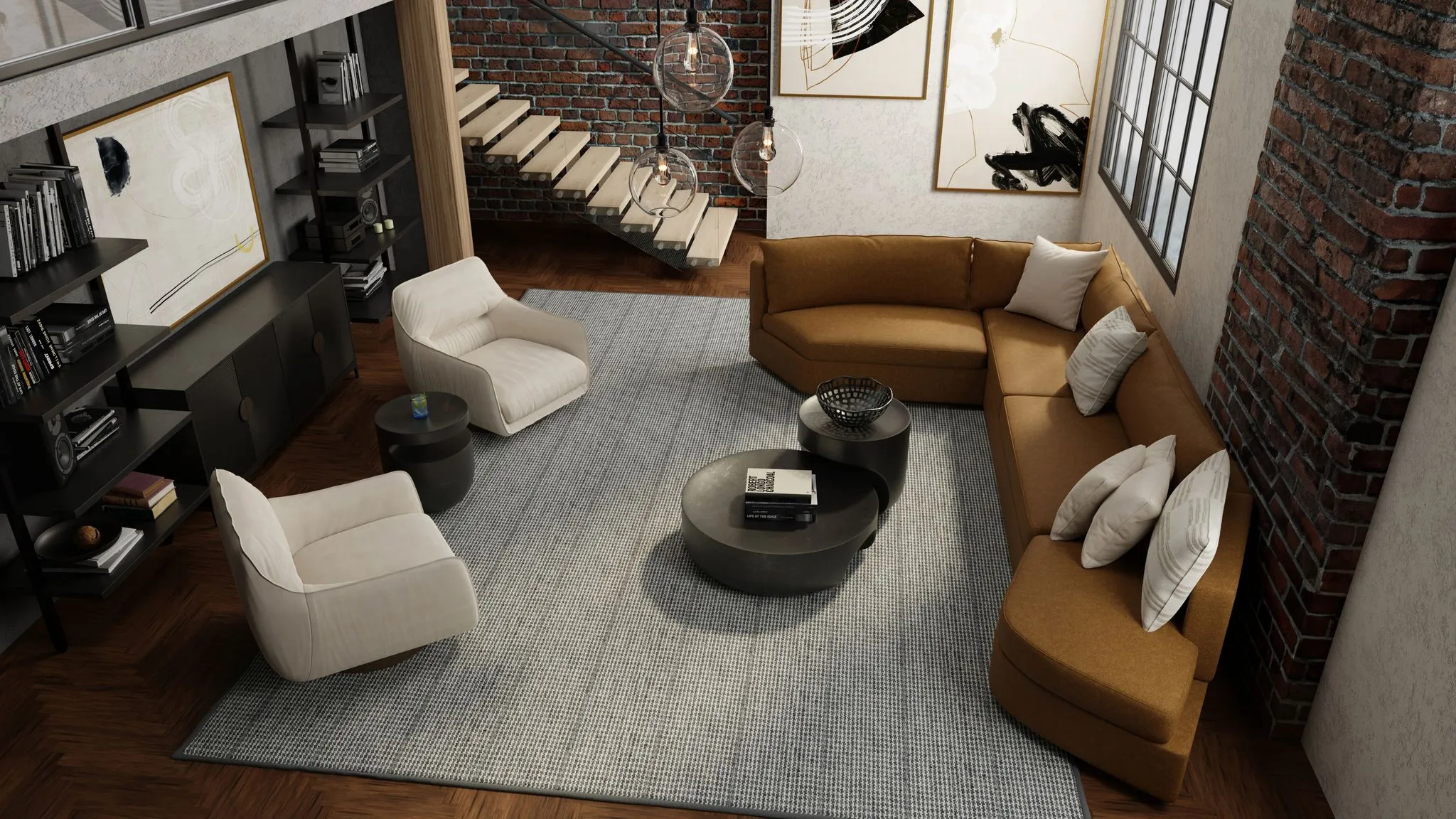 custom size rug for living room