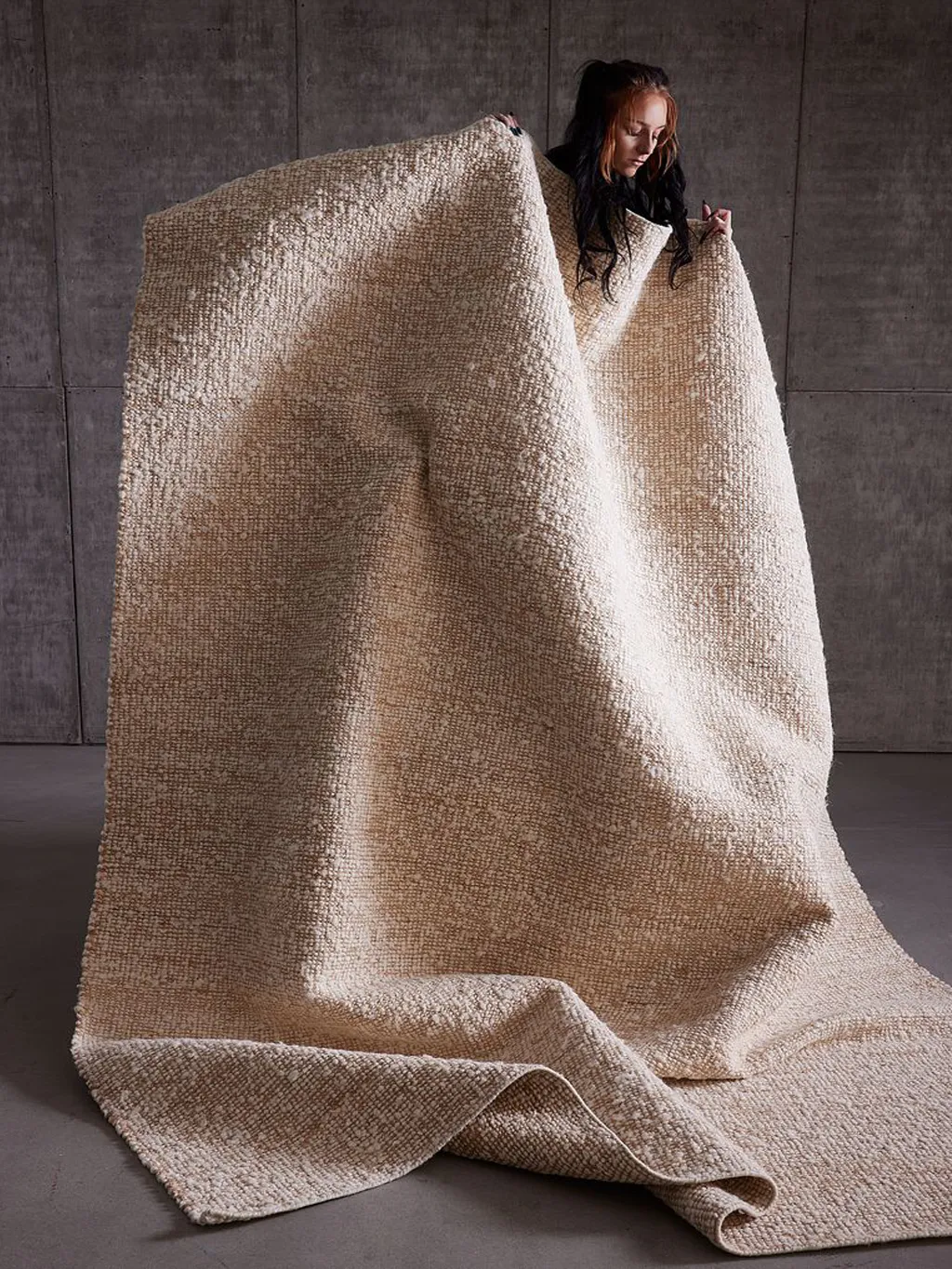100% wool rug