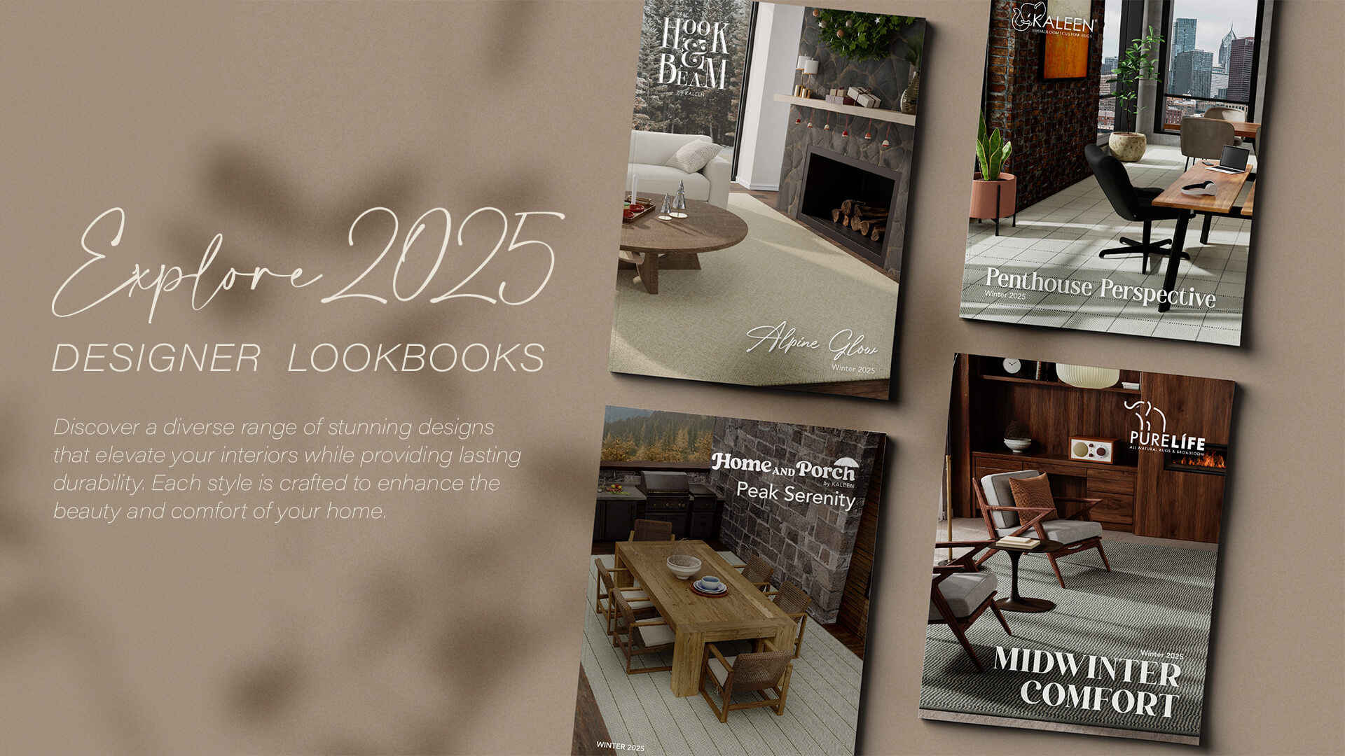 Explore 2025 Designer Lookbooks